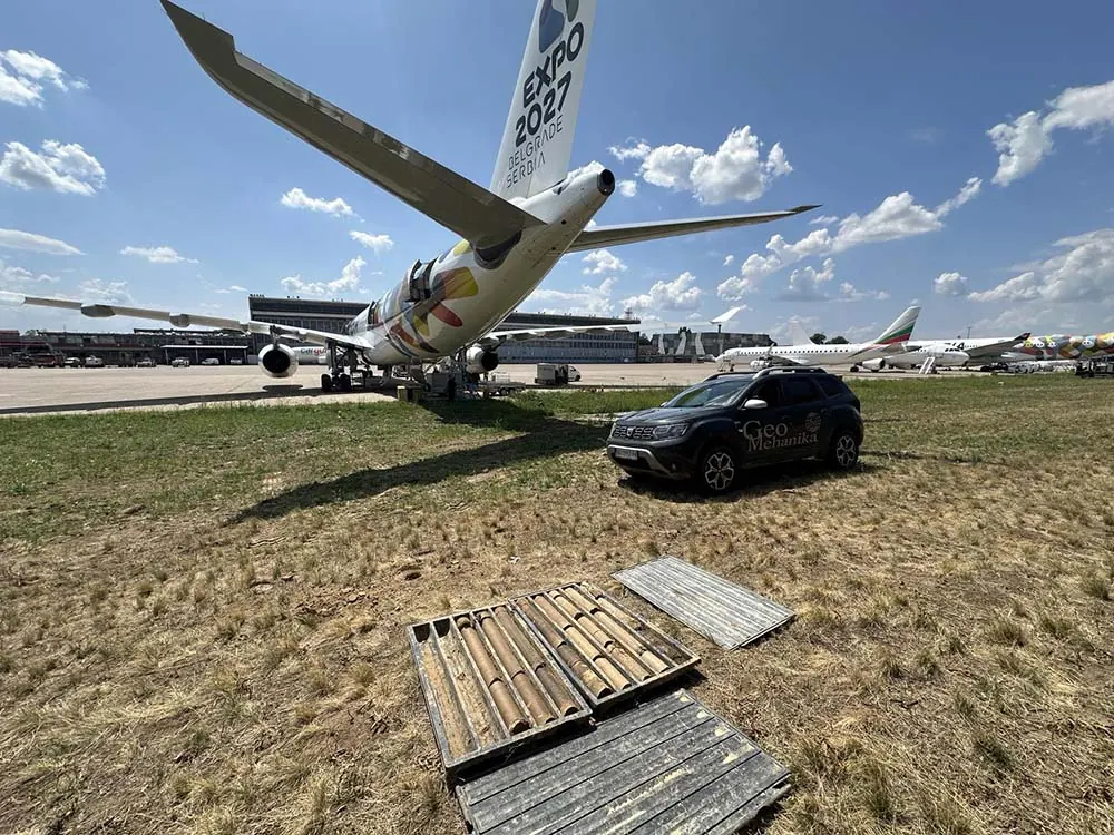 Aerodrom Nikola Tesla, radovi